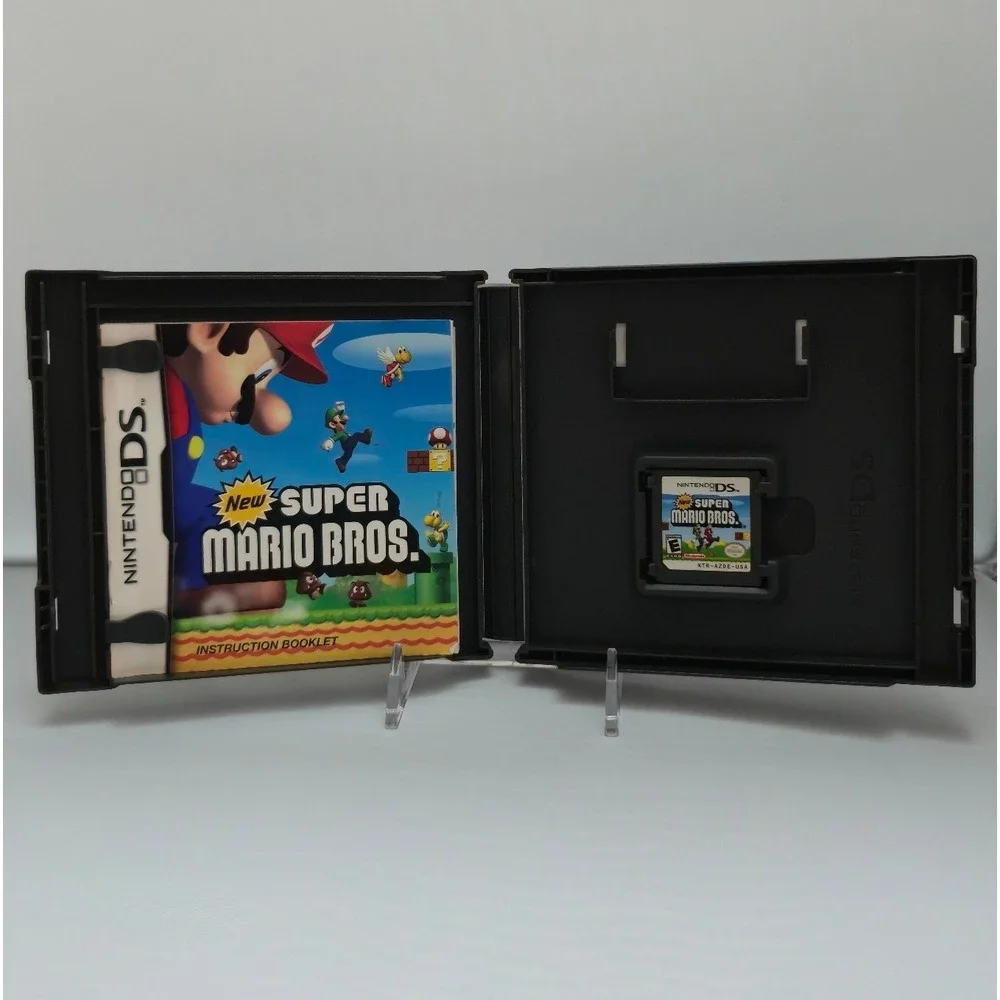 New Super Mario Bros‎ - Nintendo DS - Authentic Complete CIB Tested Very Clean